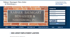 Desktop Screenshot of njemploymentlawfirm.com